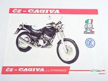 ČZ 125/488-4, 180/487-4,180/487-6, Roadster 125/521 - prospekt - ČZ - Cagiva