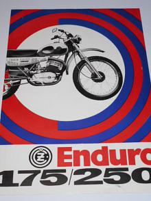 ČZ Enduro 175/992.0, 250/988.1 - prospekt - Motokov