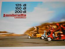 Lambretta Innocenti - 125 dl, 150 dl, 200 dl - prospekt