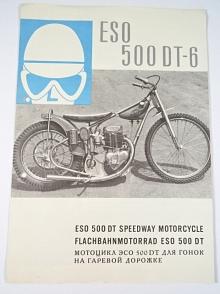 ESO 500 DT- 6 - Jawa - prospekt - 1964