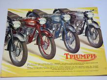 Triumph - prospekt - 1954