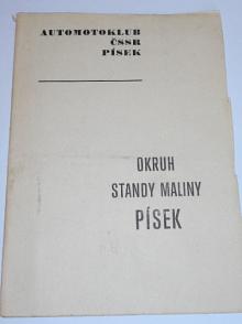Okruh Standy Maliny - silniční závod motocyklů - 20. října 1968 - Písek