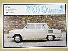 Škoda 1000 MB - Mototechna - prospekt