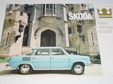 Škoda 1000 MBG de luxe - prospekt - Motokov