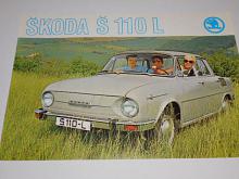 Škoda 110 L - prospekt - Motokov