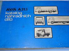 Avia A 31.1 - katalog náhradních dílů - 1988