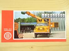 Tatra 148 - bagr - pohlednice