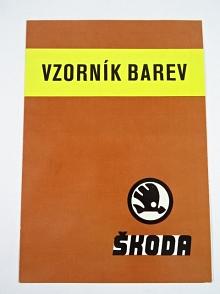 Škoda 105, 120, 110 R coupé, 120 GLS - vzorník barev - 1980