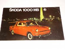 Škoda 1000 MB - prospekt