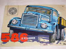 Steyr 586 6 Zylinder - 1960 - prospekt