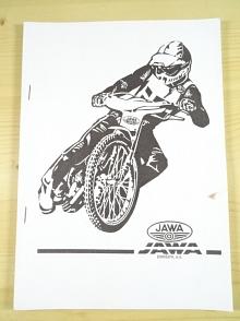 JAWA Divišov - plochodrážní motocykly - typ 884-0, 884-5 - 1996