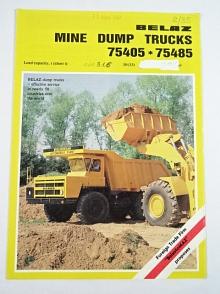 BELAZ - Mine Dump Trucks 75405 - 75485 - prospekt - 1993