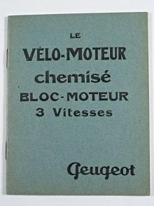 Peugeot - Le vélo-moteur chemisé bloc-moteur 3 Vitesses - 1949