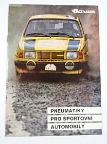 Barum - pneumatiky pro sportovní automobily - prospekt