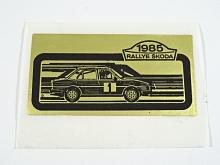 Rallye Škoda 1985 - samolepka