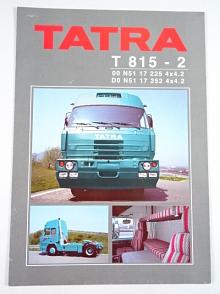 Tatra 815 -T 815-2 00 N51 17 225 4x4.2 - T 815-2 D0 N51 17 252 4x4.2 - dvounápravový tahač návěsu - prospekt