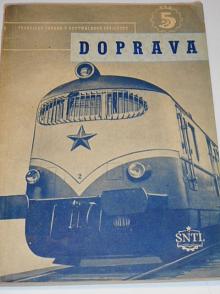 Doprava - technický pokrok v Gottwaldově pětiletce - 1954