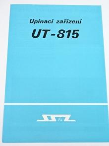 SSaZ - upínací zařízení UT-815 - prospekt - Tatra 815