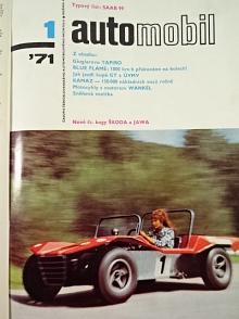 Automobil - časopis - 1971 - Škoda, JAWA, BMW, SAAB...