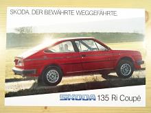 Skoda 135 Ri Coupé - prospekt - ÖAF Gräf a Stift AG