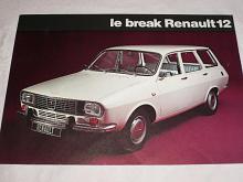 Renault 12 - prospekt