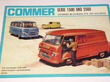 Commer Serie 1500 und 2500 - prospekt - 1964