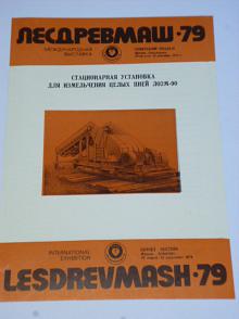 L02M-90 - stroj na drcení kmenů - prospekt - 1979