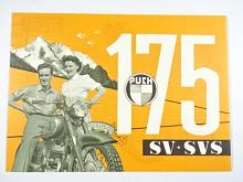 Puch 175 SV - SVS - 1954 - prospekt - REPRINT