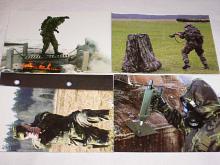 Vojáci - 4 pohlednice
