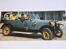 Laurin a Klement Phaeton Typ SiL z roku 1916 - pohlednice