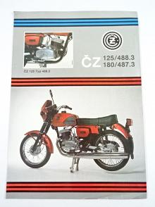 ČZ 125/488-3, 180/487-3 - prospekt