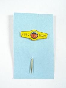 Auto Škoda - AZV - Vrchlabí - odznak