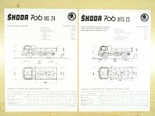LIAZ - Škoda 706 MS 24, MTS 25, MTV 4, MT 4, MTTN 5 - lux, MTTN 5, MTC 5 - lux, MTch 5, MSch 24, MTch 4 - prospekt