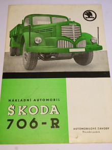 Škoda 706 - R - nákladní automobil, RO - autobus - prospekt