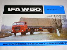 IFA W 50 Pritschen-Sattelzug - 1973 - prospekt