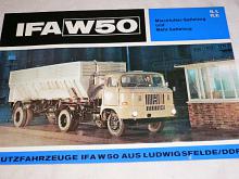 IFA W 50 Mischfutter - Sattelzug und Mehl - Sattelzug - prospekt