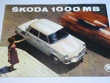 Škoda 1000 MB - Motokov - prospekt