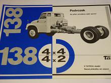 Tatra 138 4 x 4, 4 x 2 - podvozek - prospekt